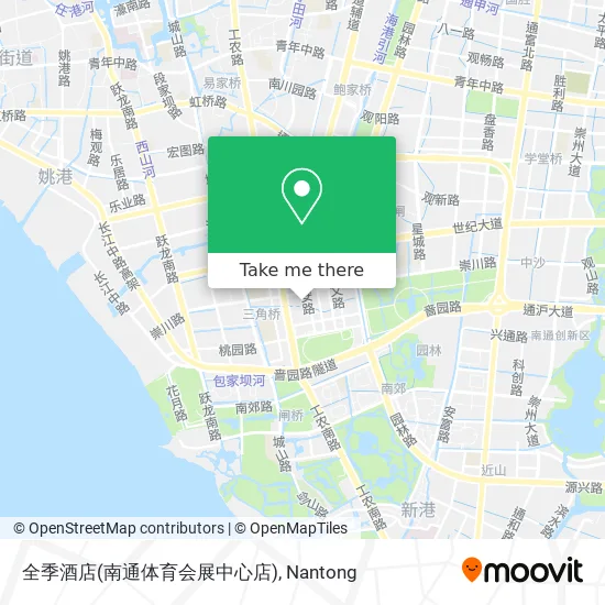 全季酒店(南通体育会展中心店) map