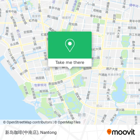新岛咖啡(中南店) map