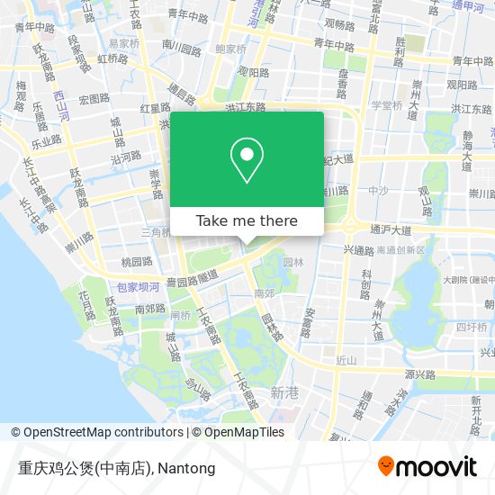 重庆鸡公煲(中南店) map