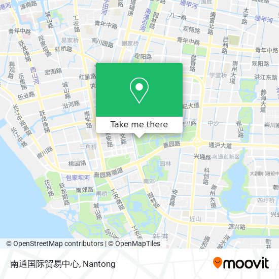 南通国际贸易中心 map