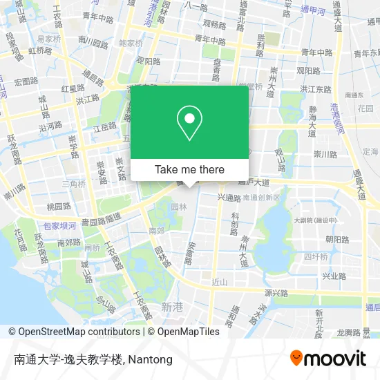 南通大学-逸夫教学楼 map