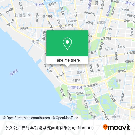 永久公共自行车智能系统南通有限公司 map