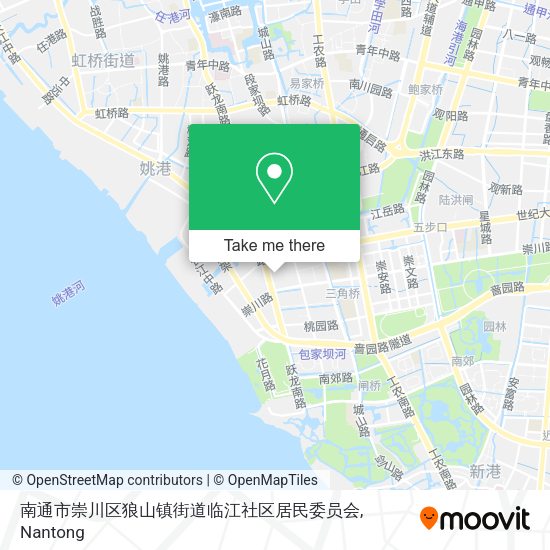 南通市崇川区狼山镇街道临江社区居民委员会 map