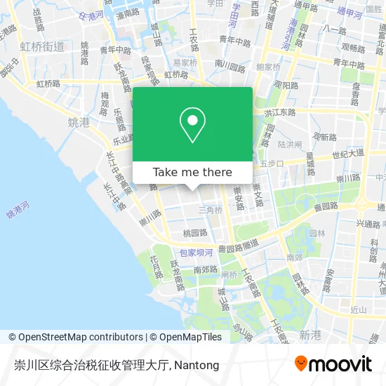 崇川区综合治税征收管理大厅 map