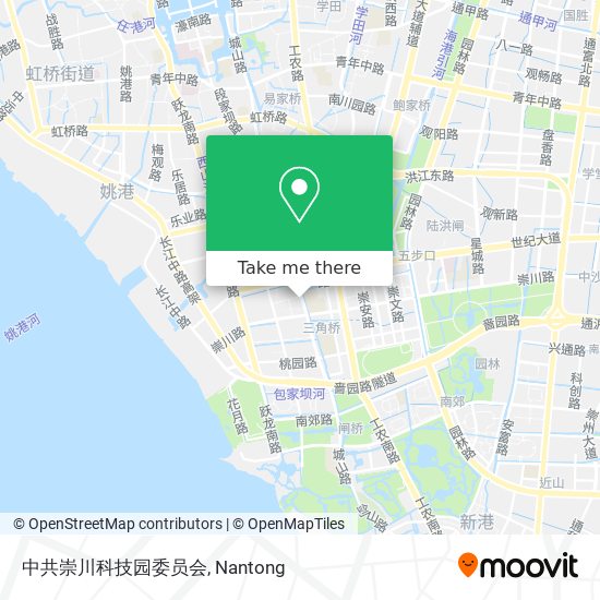 中共崇川科技园委员会 map