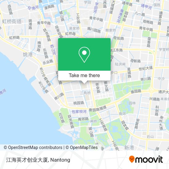江海英才创业大厦 map
