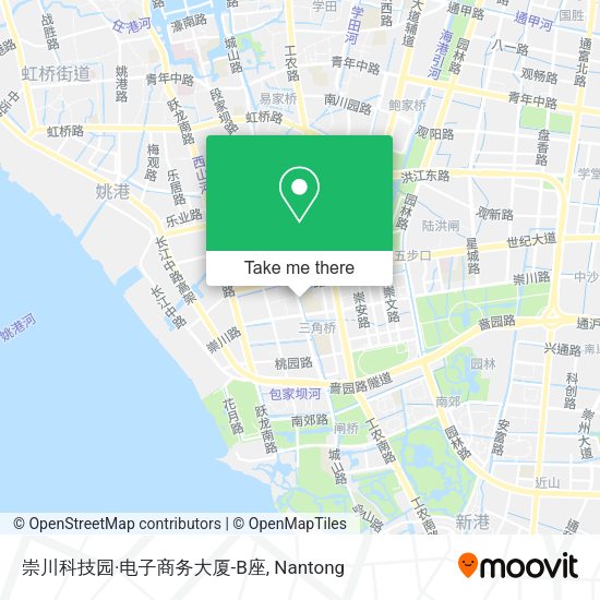 崇川科技园·电子商务大厦-B座 map