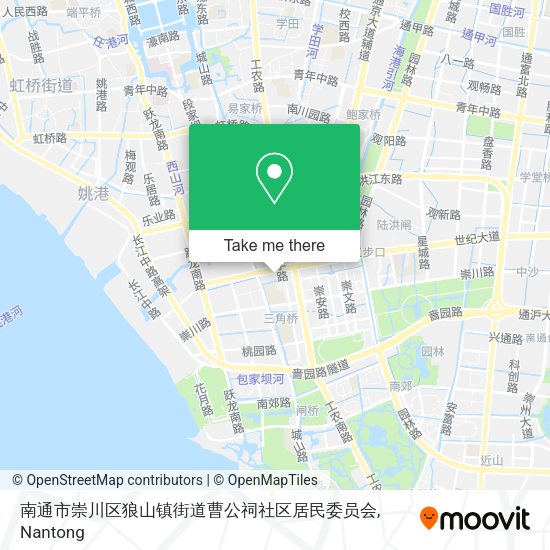 南通市崇川区狼山镇街道曹公祠社区居民委员会 map