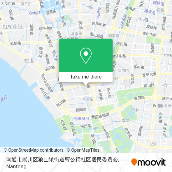 南通市崇川区狼山镇街道曹公祠社区居民委员会 map