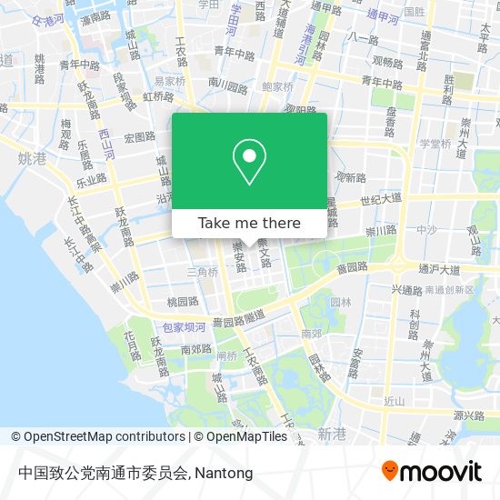 中国致公党南通市委员会 map