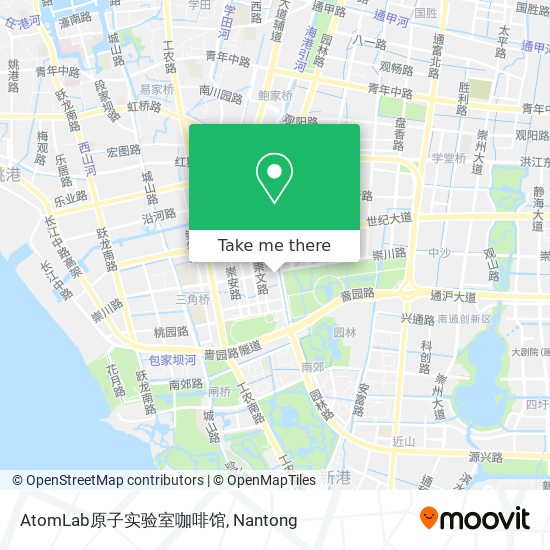 AtomLab原子实验室咖啡馆 map