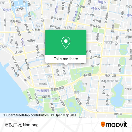 市政广场 map