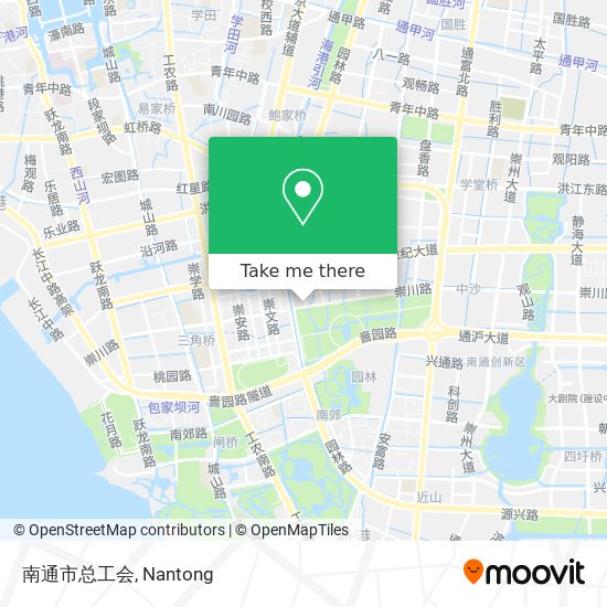 南通市总工会 map