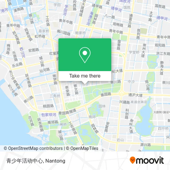 青少年活动中心 map