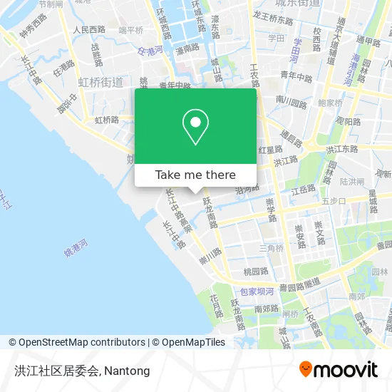 洪江社区居委会 map