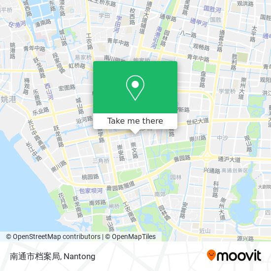 南通市档案局 map