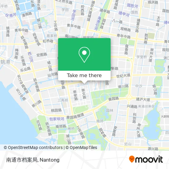 南通市档案局 map