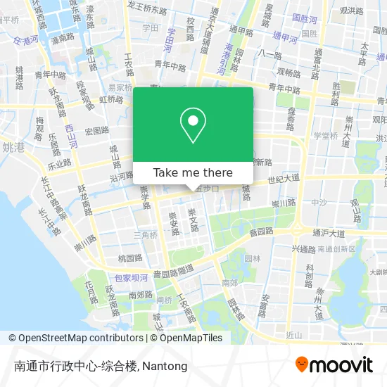 南通市行政中心-综合楼 map