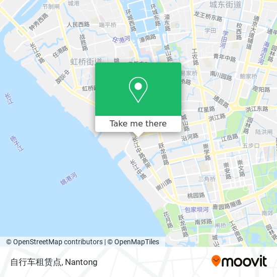 自行车租赁点 map