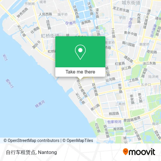 自行车租赁点 map