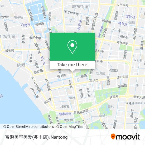 富源美容美发(兆丰店) map