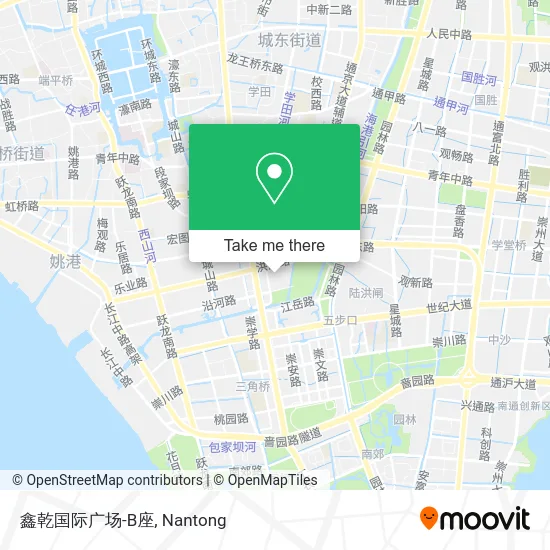 鑫乾国际广场-B座 map