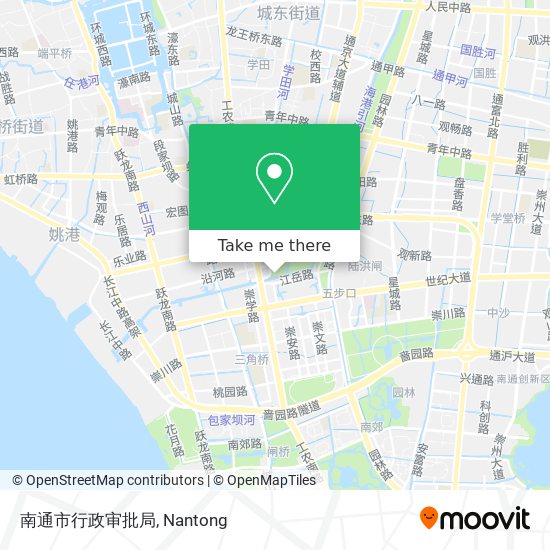 南通市行政审批局 map