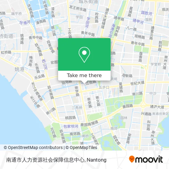 南通市人力资源社会保障信息中心 map