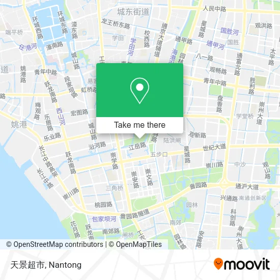 天景超市 map