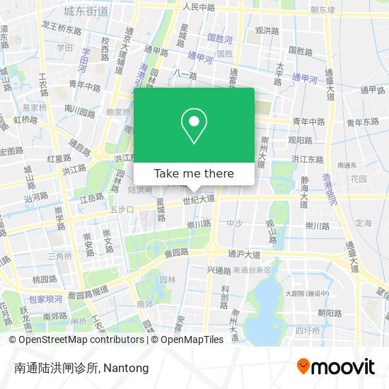 南通陆洪闸诊所 map