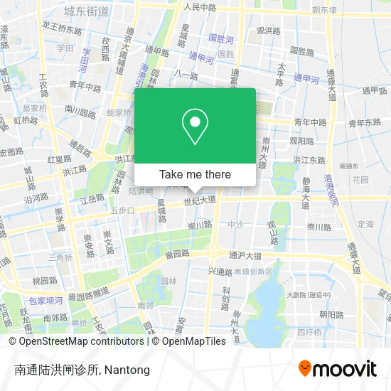南通陆洪闸诊所 map