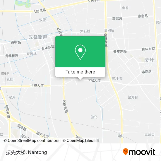 振先大楼 map