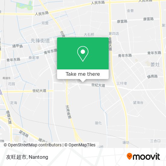 友旺超市 map