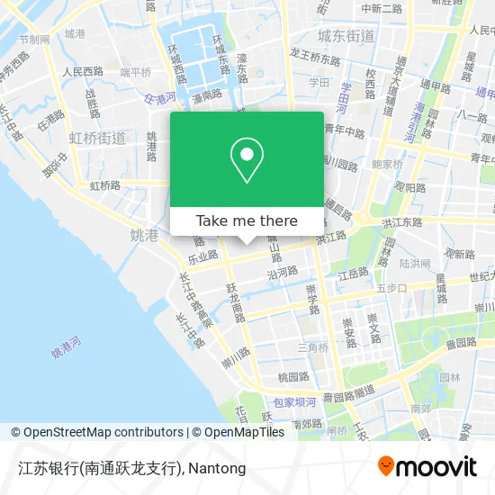 江苏银行(南通跃龙支行) map