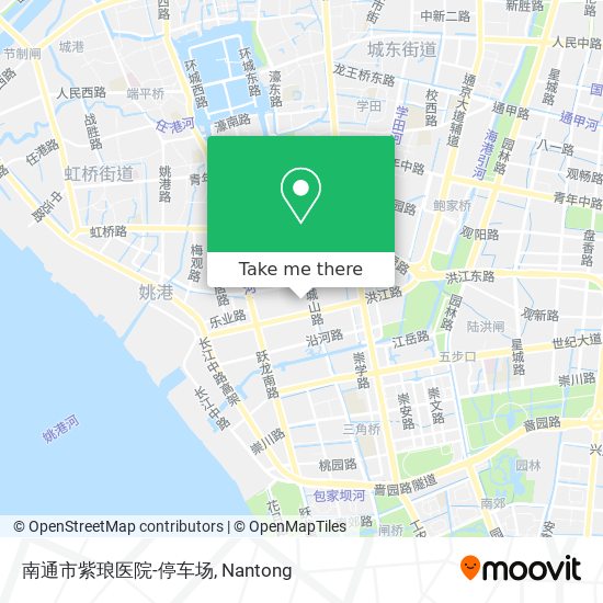 南通市紫琅医院-停车场 map