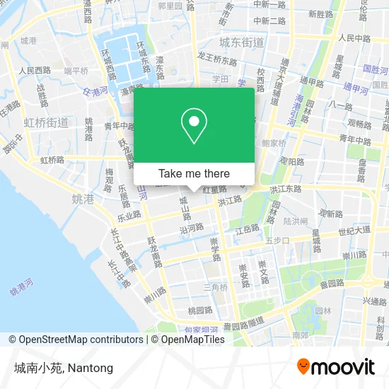 城南小苑 map