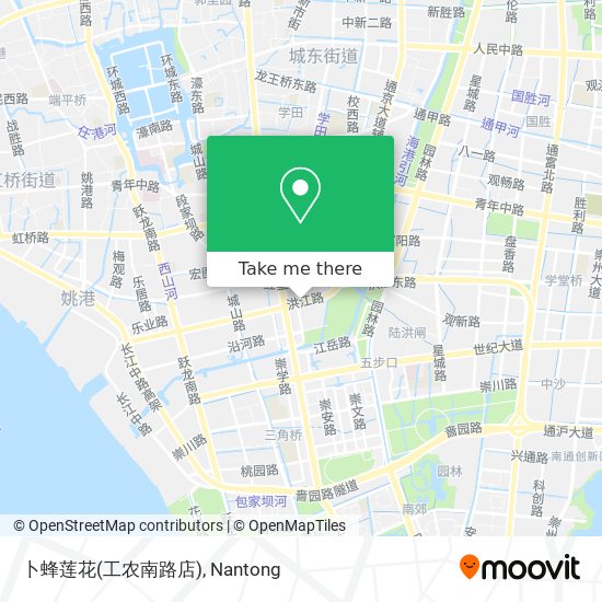 卜蜂莲花(工农南路店) map