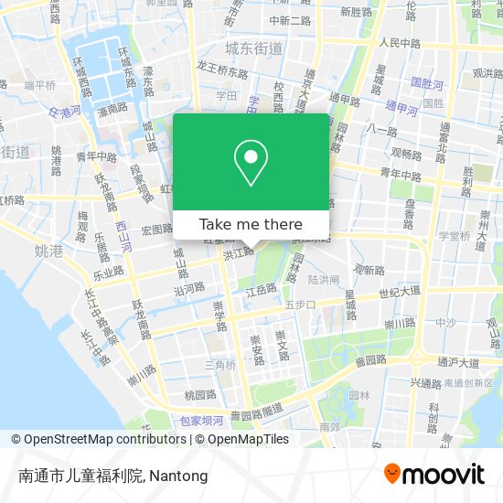 南通市儿童福利院 map