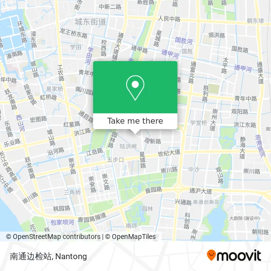 南通边检站 map
