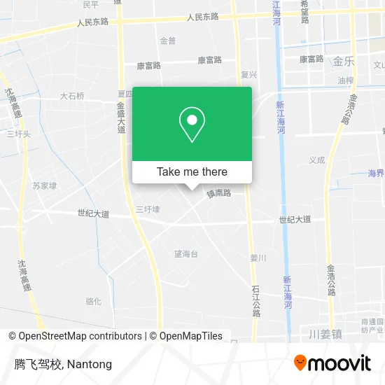 腾飞驾校 map