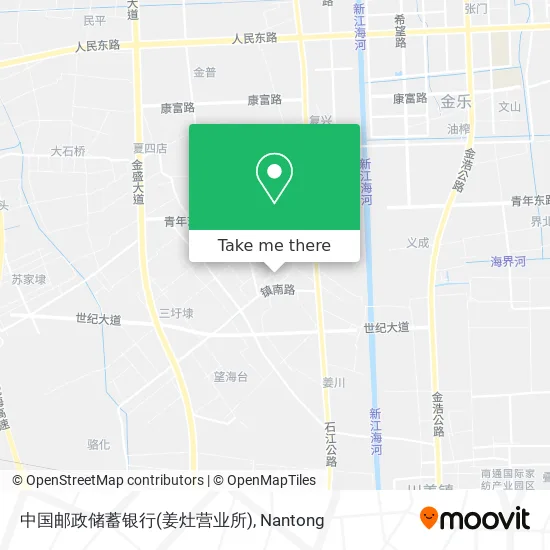 中国邮政储蓄银行(姜灶营业所) map