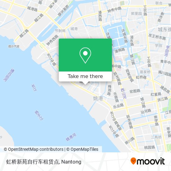 虹桥新苑自行车租赁点 map