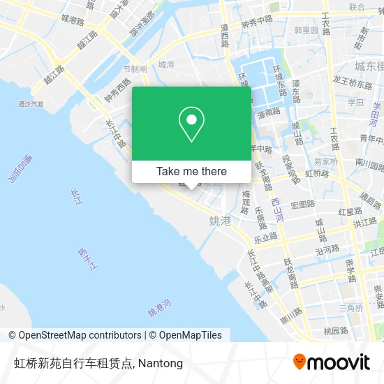 虹桥新苑自行车租赁点 map