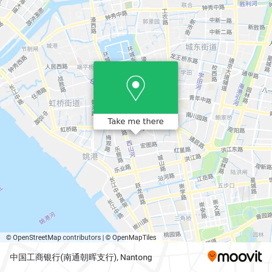 中国工商银行(南通朝晖支行) map