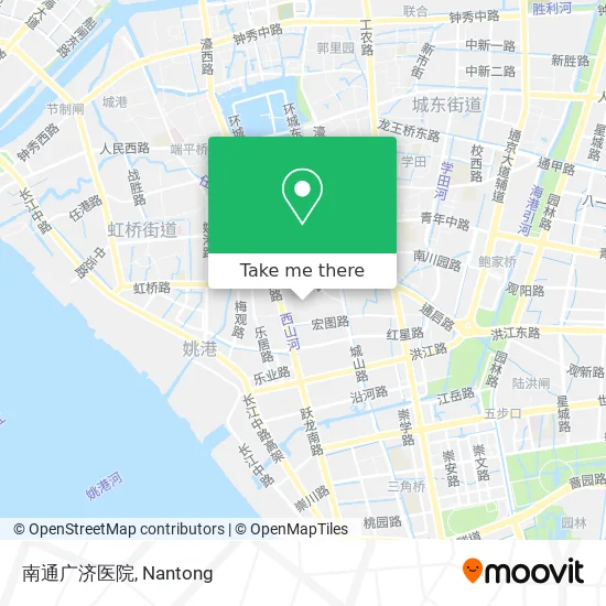 南通广济医院 map