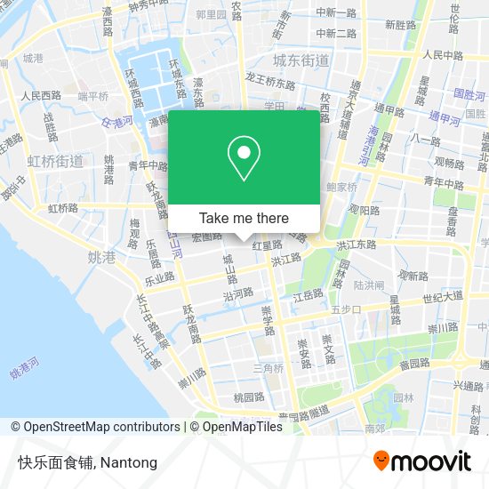 快乐面食铺 map