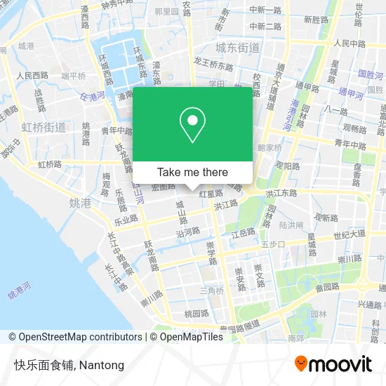 快乐面食铺 map
