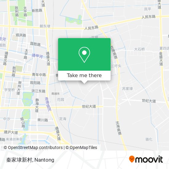 秦家埭新村 map