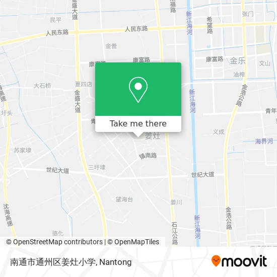 南通市通州区姜灶小学 map