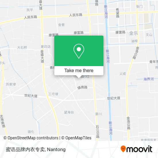 蜜语品牌内衣专卖 map